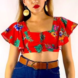 Women’s Floral Top | Miami